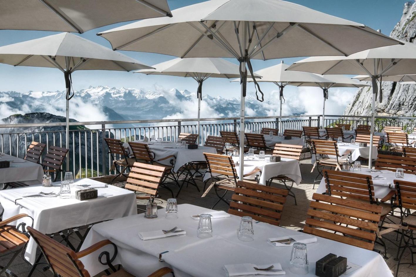 Hotel Pilatus-Kulm كرينس المظهر الخارجي الصورة