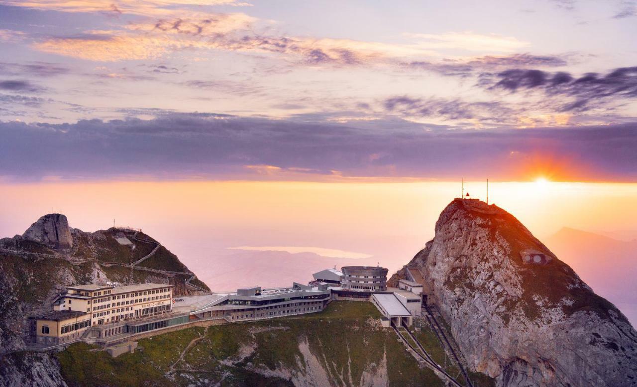 Hotel Pilatus-Kulm كرينس المظهر الخارجي الصورة
